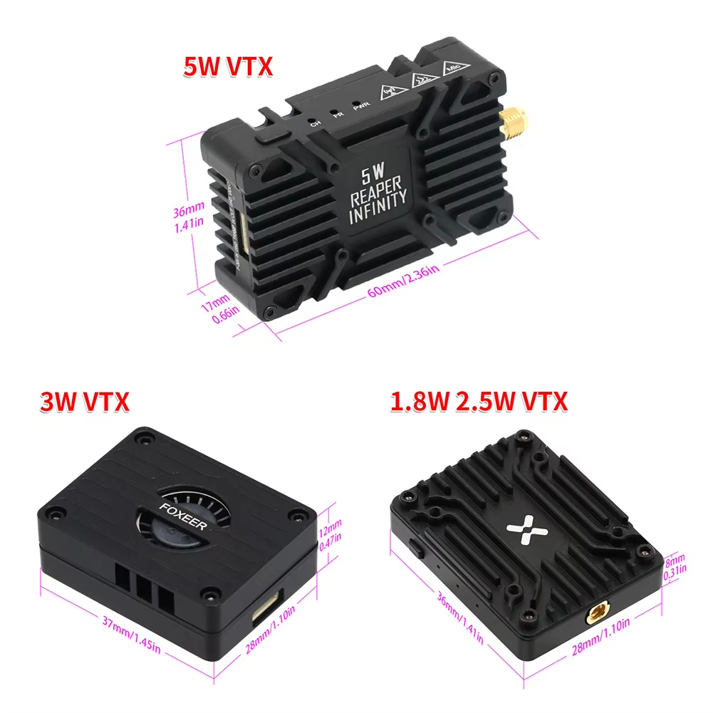 Foxeer Reaper Extreme Infinity - Foxeer Reaper Extreme 2.5W Vtx recension och pris