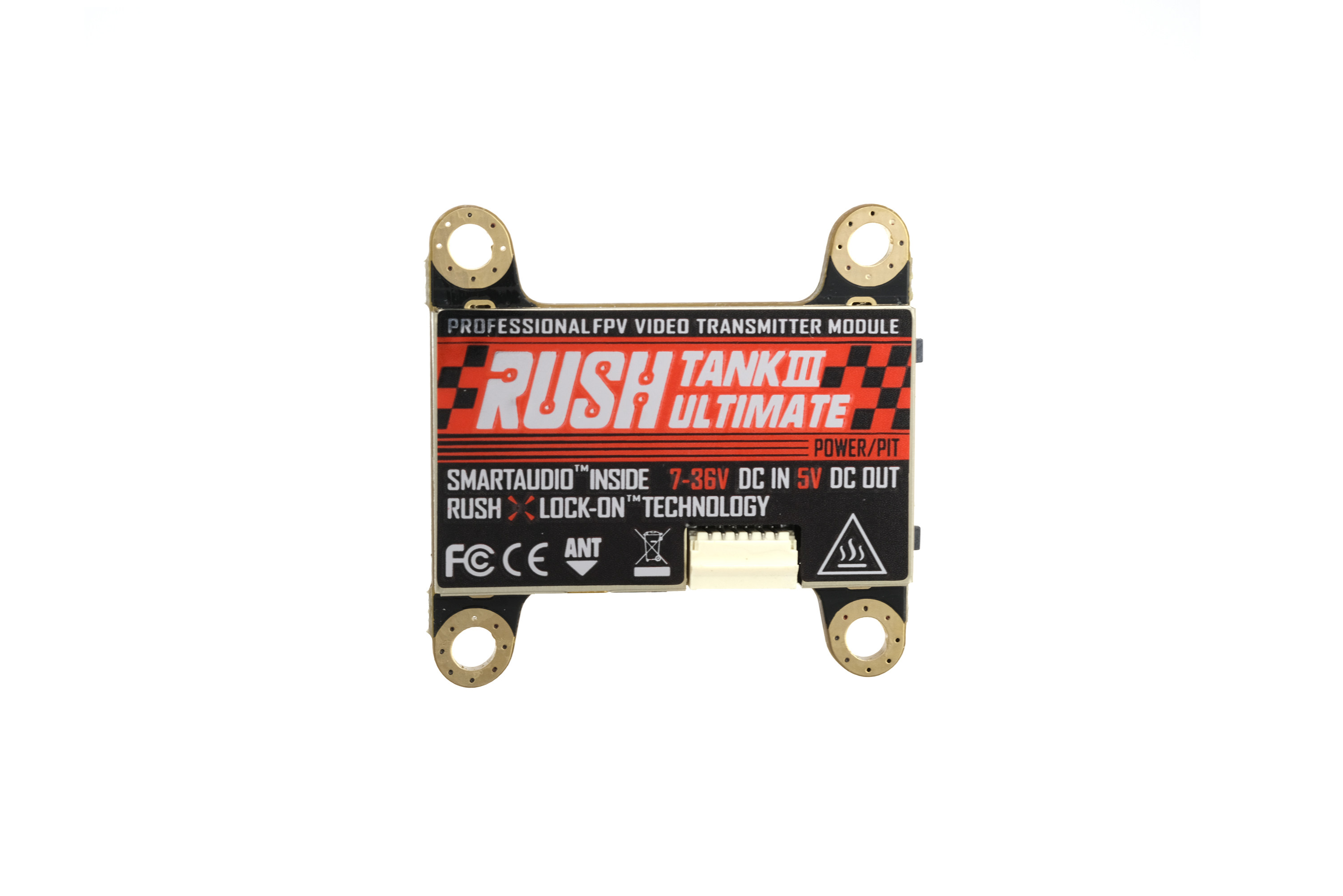 RUSHFPV 5.8G Analog VTX SOLO 1 - Foxeer Reaper Extreme 2.5W Vtx recension och pris